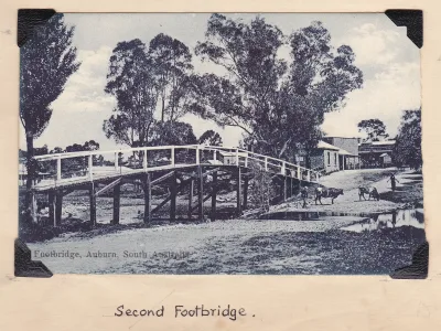 1880 1st or 2nd Footbridge c. 1880 3
